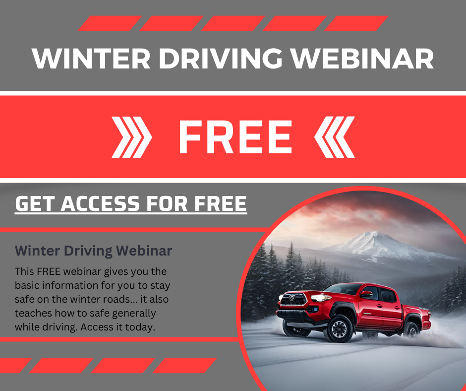 Free winter driving webinar